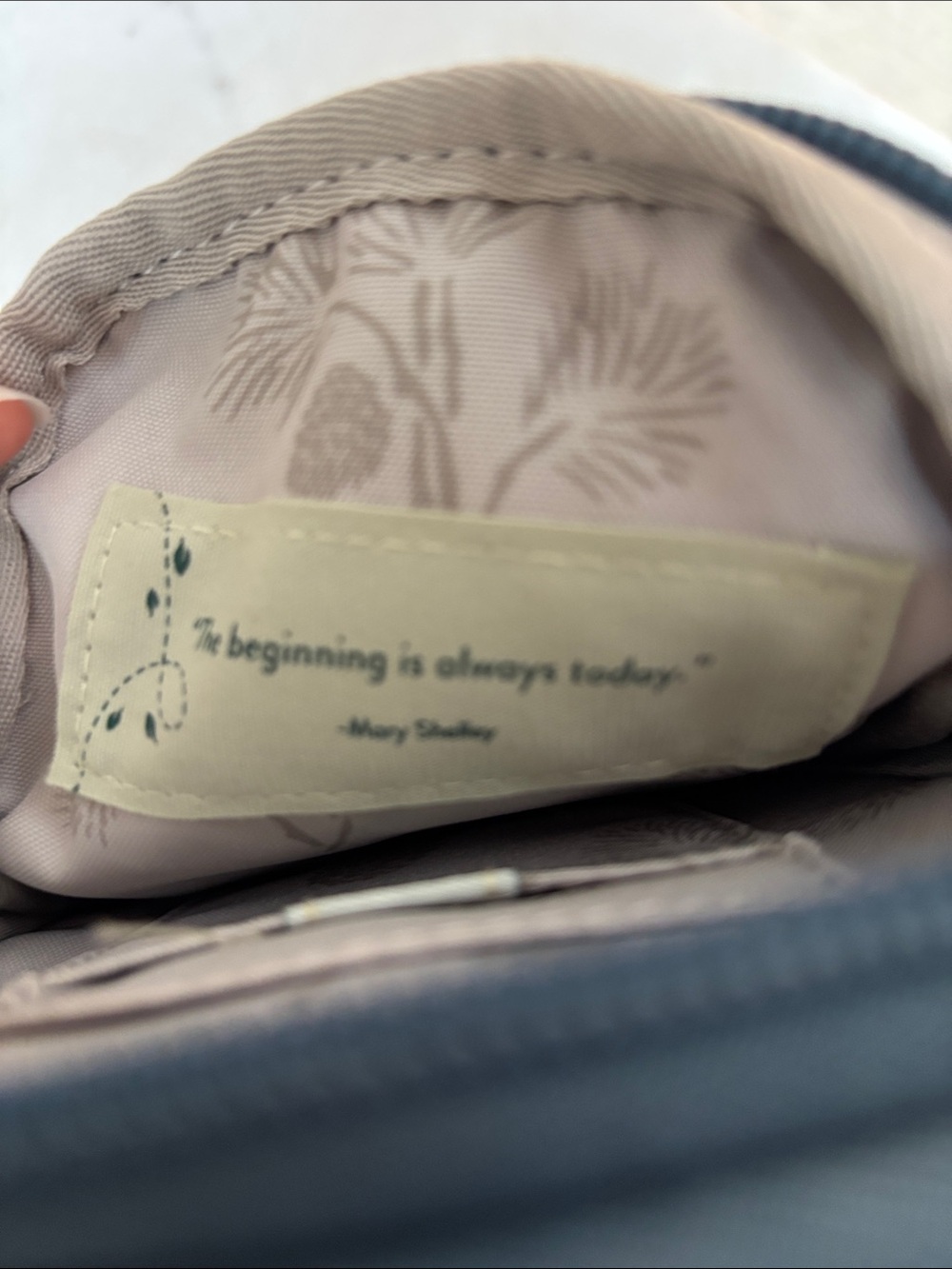 Haiku Blue Compact Crossbody Bag - Picture 7 of 7